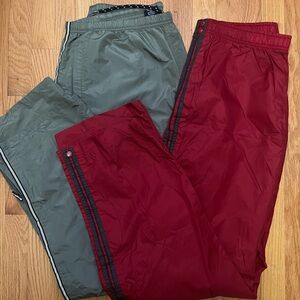 Men's Gap Wind Pants set of 2 size XL